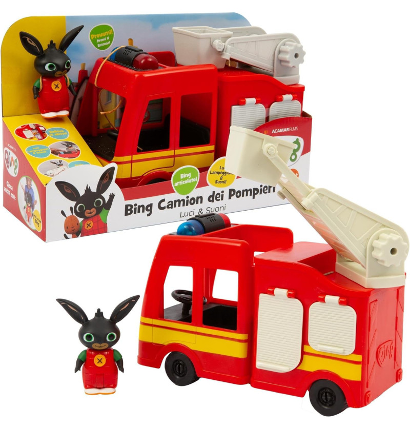 Bing il camion dei pompieri...