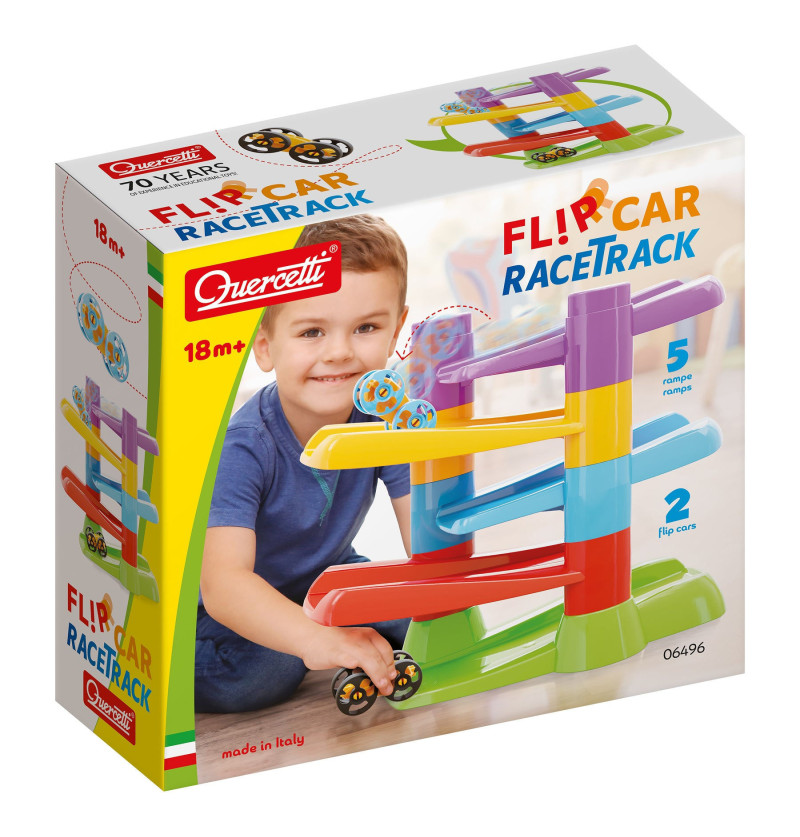 Flip car race track