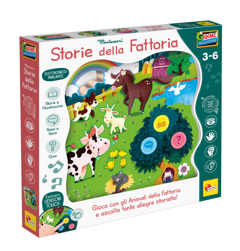 Montessori legno le storie...