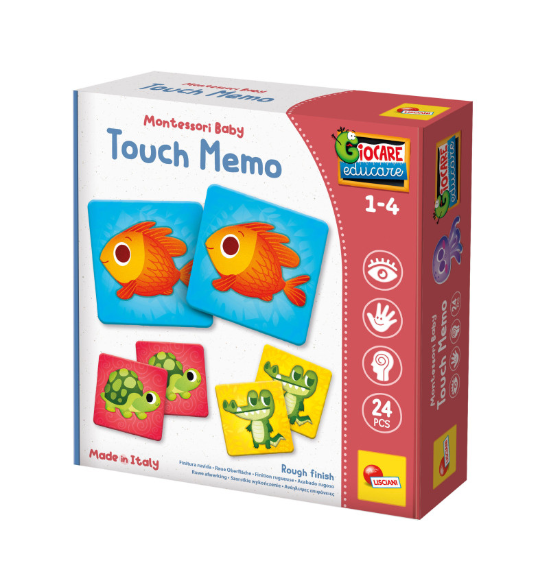 Montessori baby touch memo
