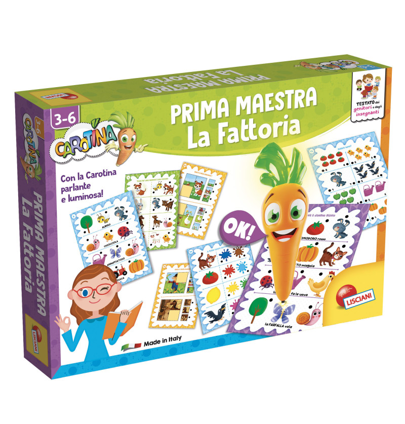 Carotina prima maestra maxi...
