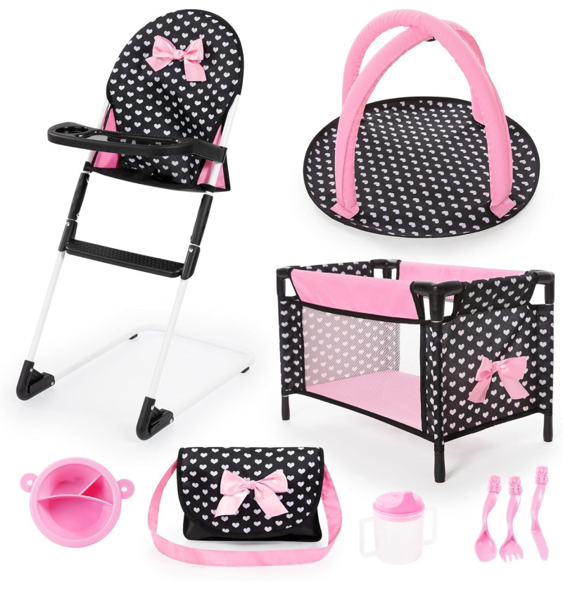 Dolls accessories set 9 in 1