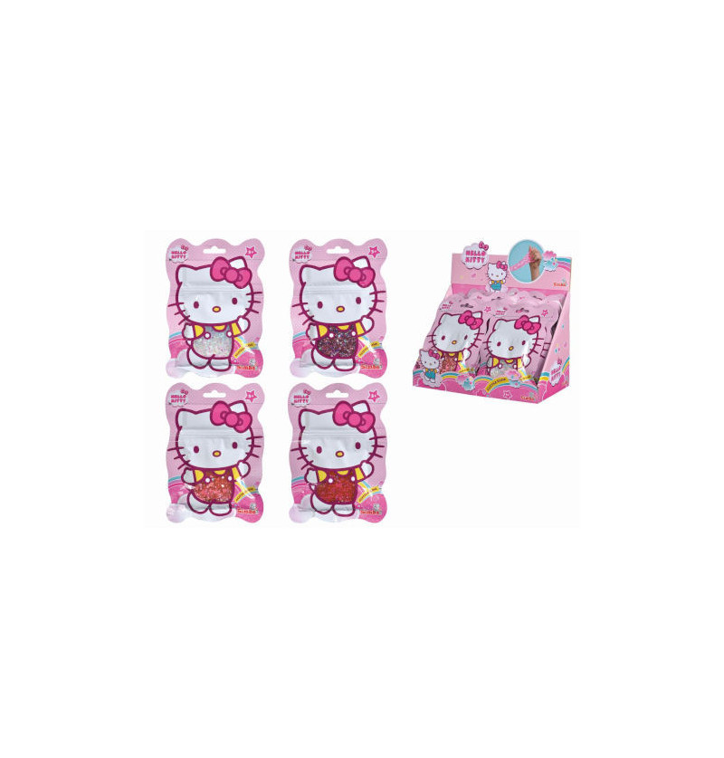 Hello Kitty glitter slime...