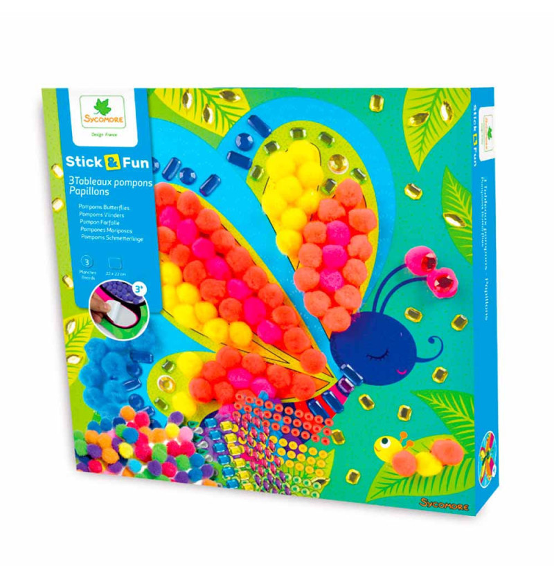 Sycomore - 3 pompoms boards...