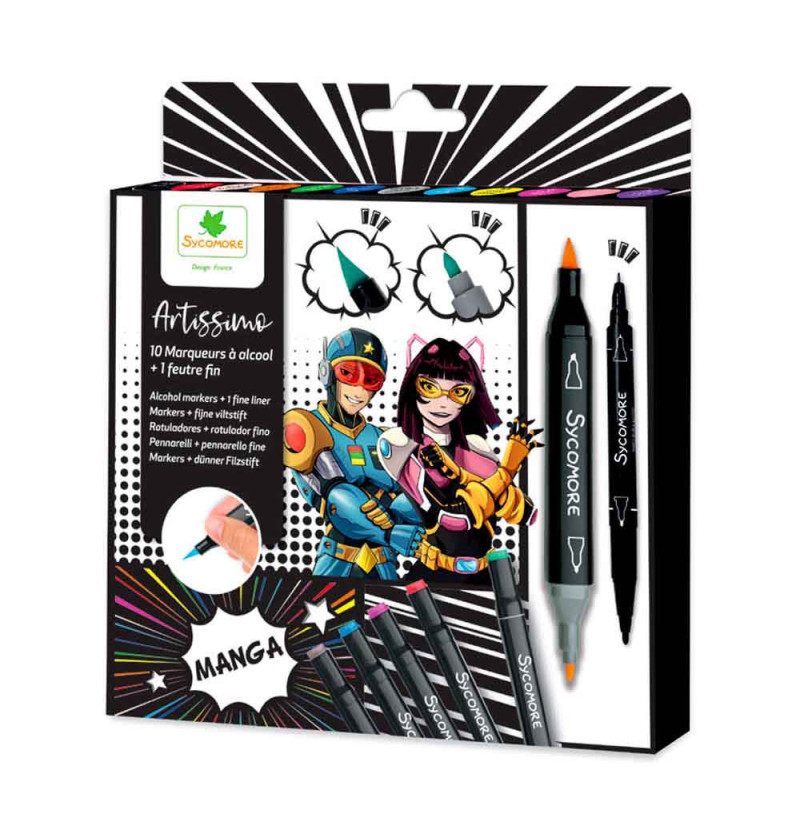 Sycomore - alchool markers...