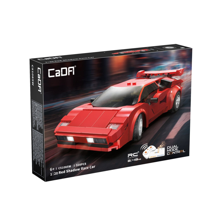 Red shadow race car