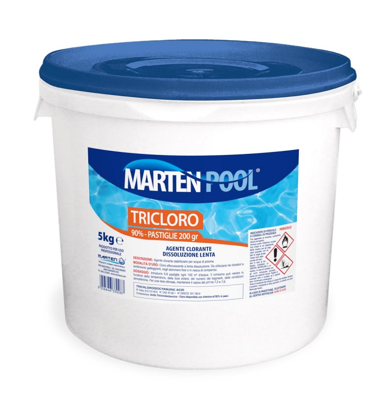 TRICLORO 90% PASTIGLIE 5KG