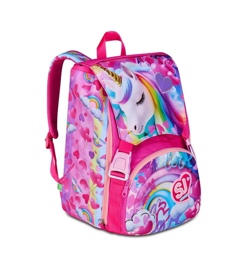 Zaino sdopp. flyunicorn girl
