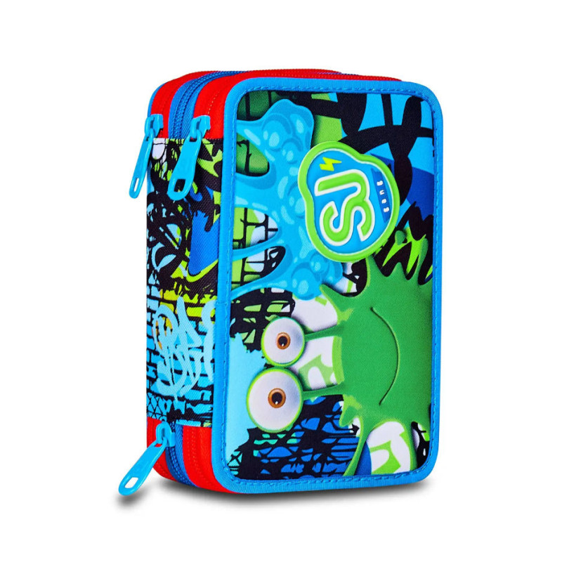 Astuccio 3 zip fantasys boy
