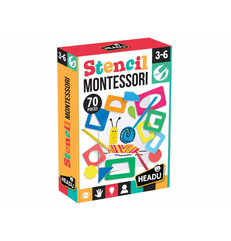 Montessori stencil creations