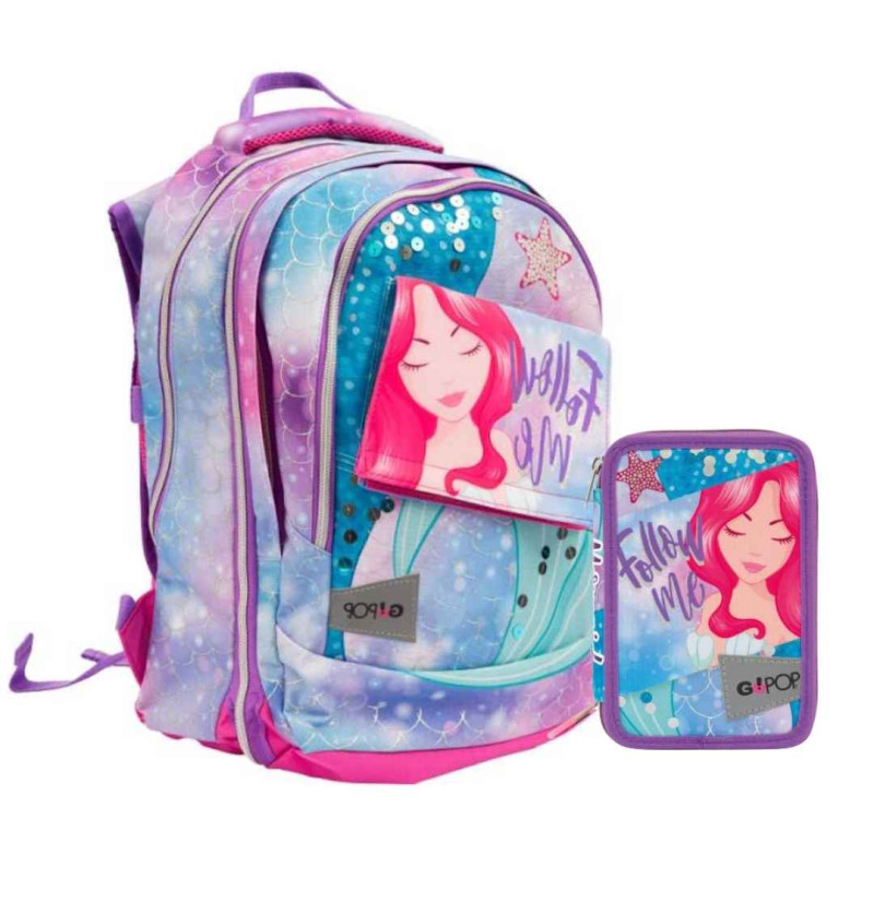 School Pack Go Pop Sirena