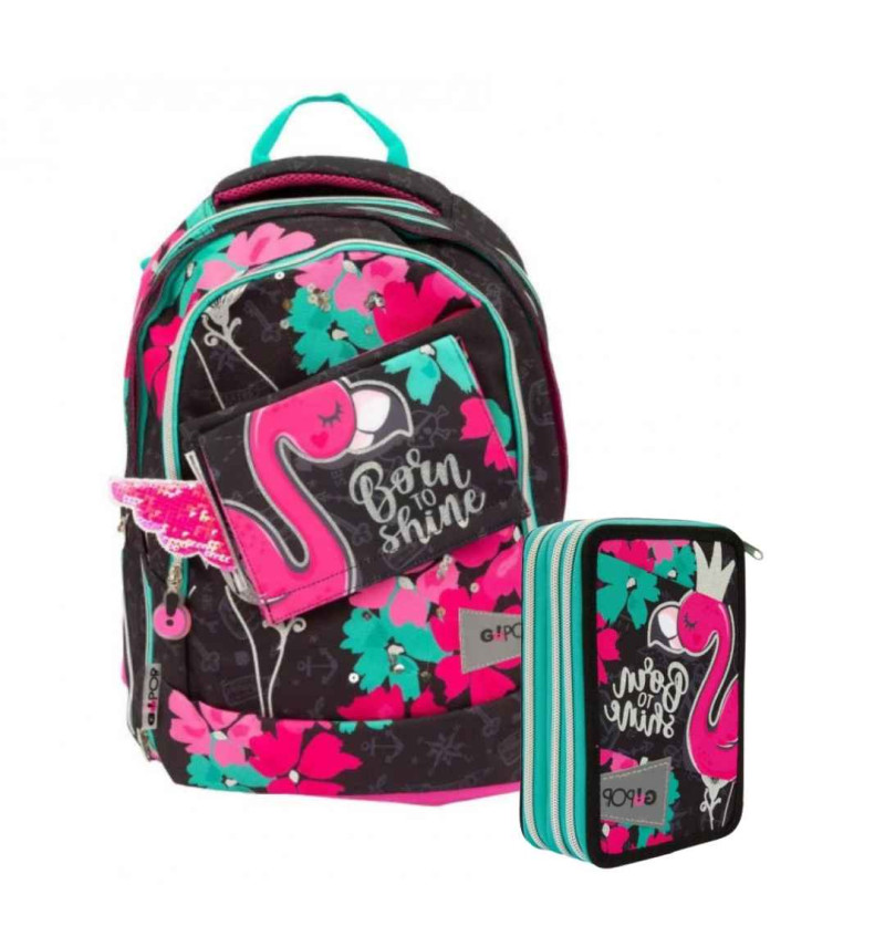 School Pack Fenicottero Go Pop