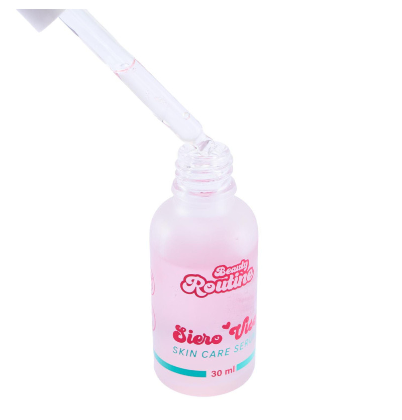 Beauty routine siero viso