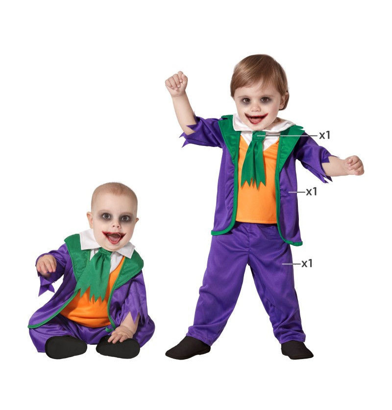 Costume clown taglia bebé...