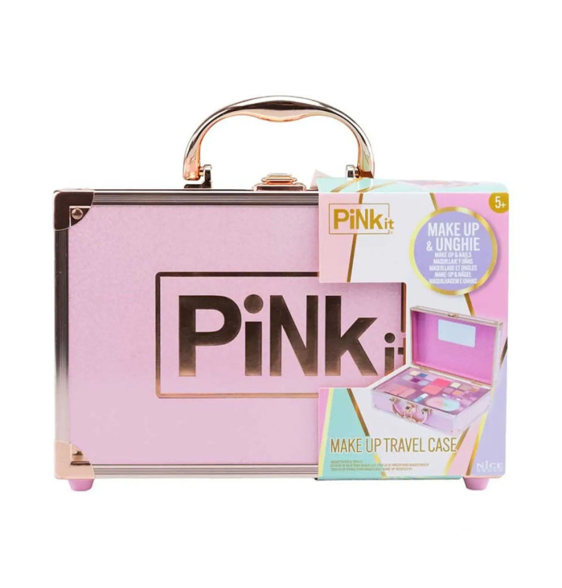 Pink It make up travel case