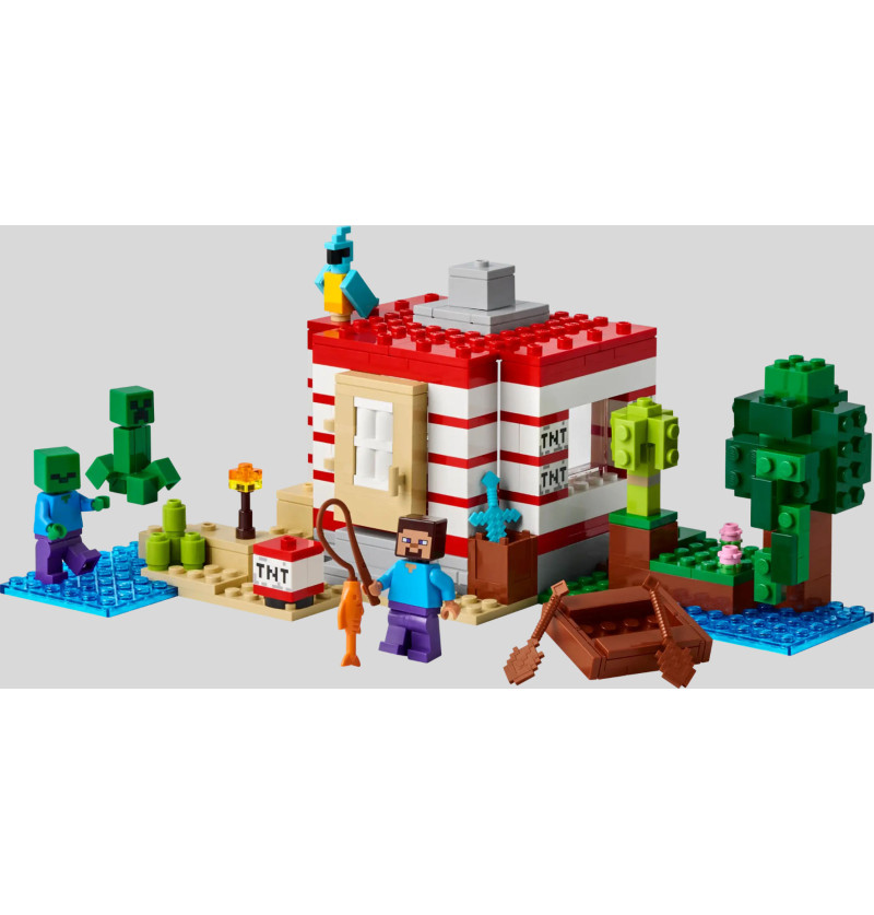 Lego Minecraft casa nella...