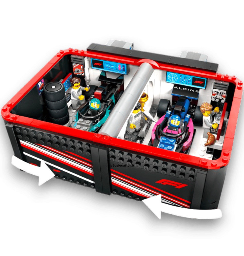 Lego City garage con...