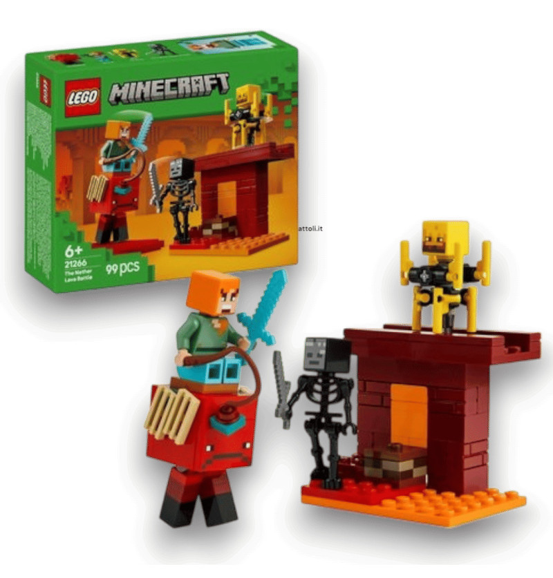 Lego Minecraft battaglia...