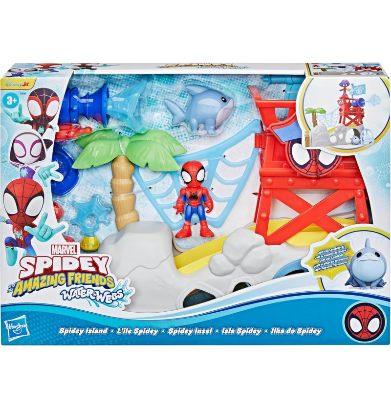 Spidey water web playset...