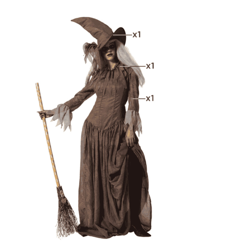 Costume Strega XS-S