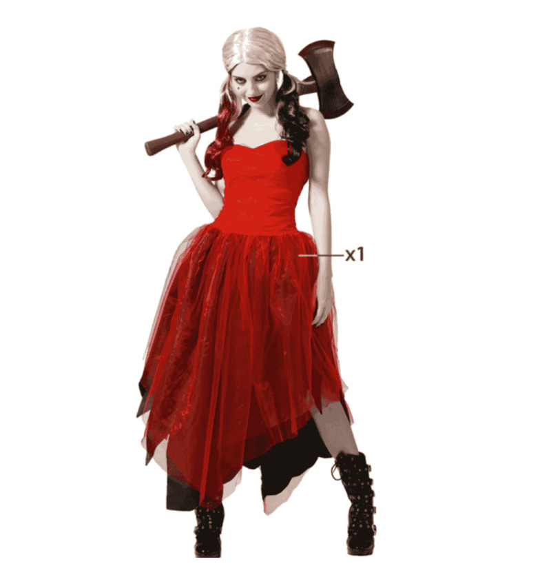 Costume Harley Quinn Horror XL