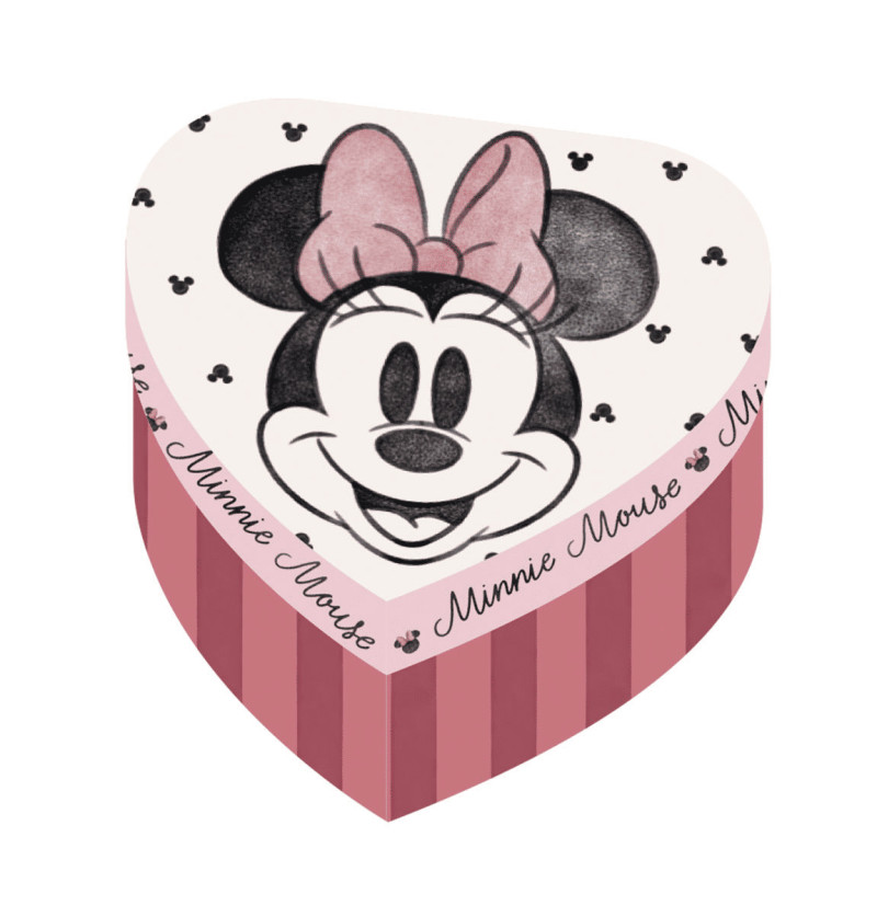 Minnie - heartshaped box...