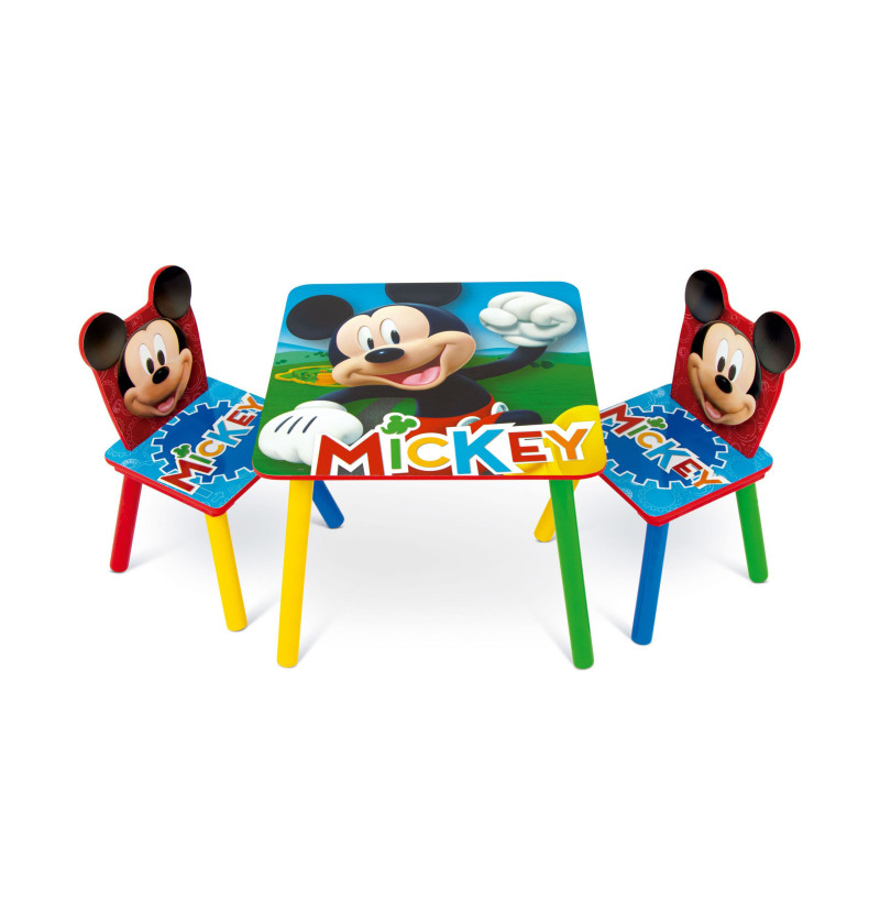 Mickey - set table + 2 chairs