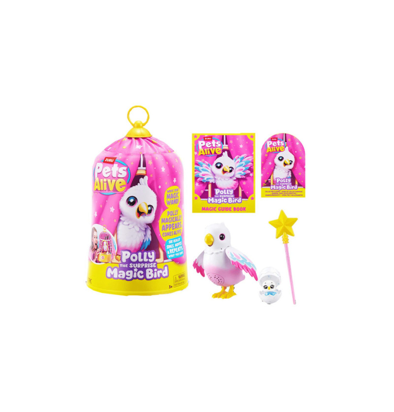 Pets Alive Polly magic bird TV