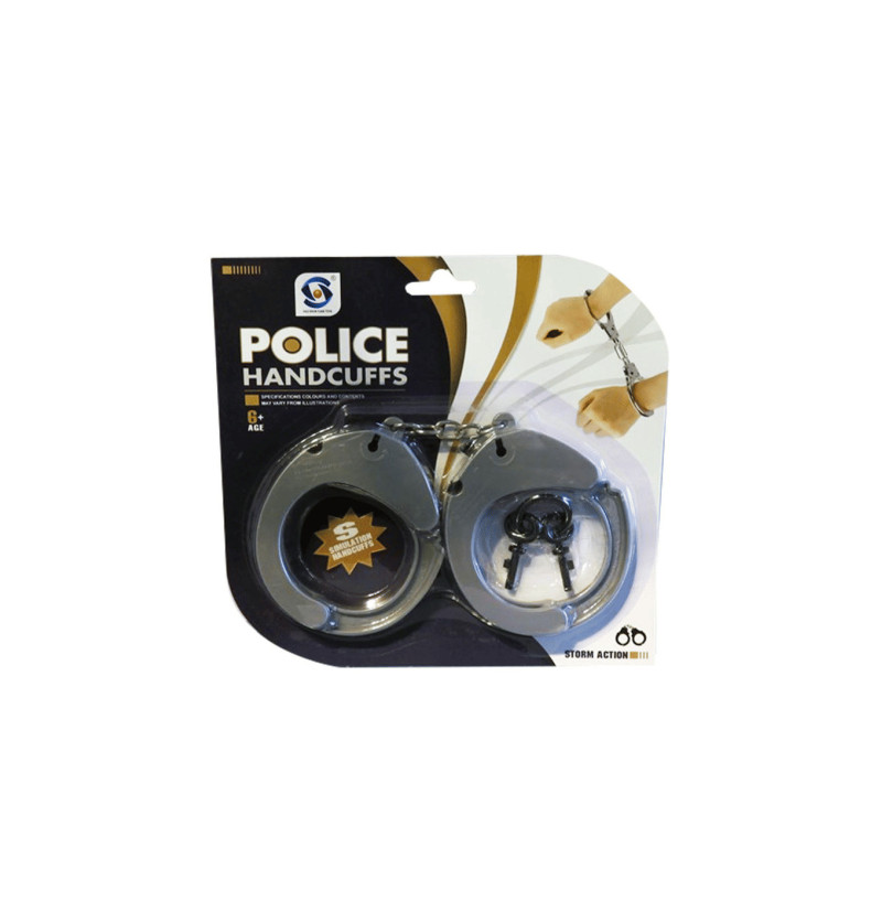 Manette Police in plastica