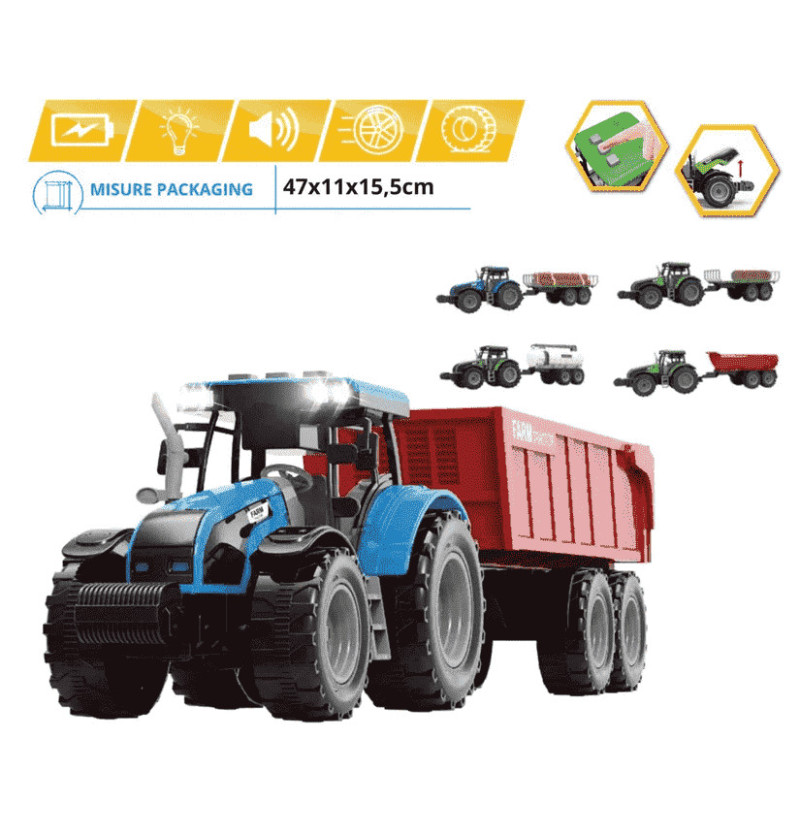 Farm land trattore r/c con...