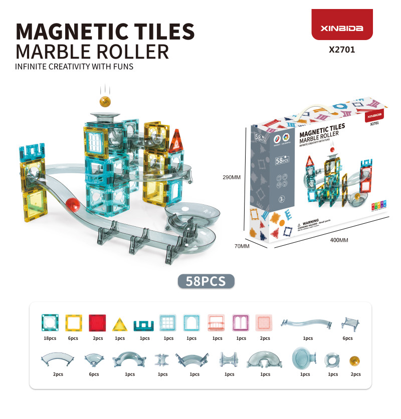 Gioco magnetico marble...