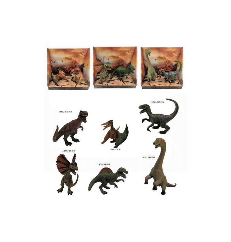 Dinosauri scatola assortiti