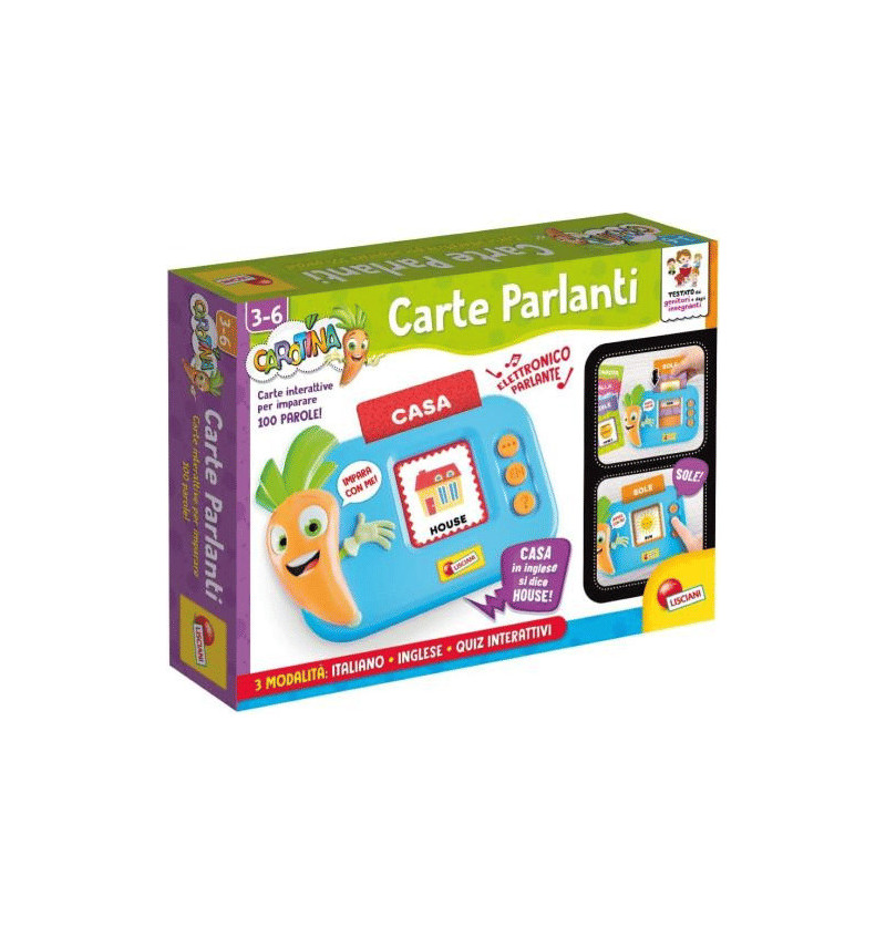 Carotina carte parlanti