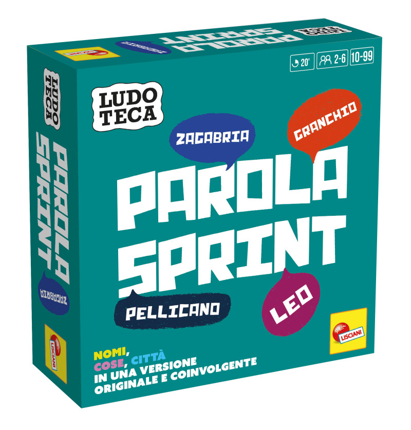 Ludoteca pocket parola sprint
