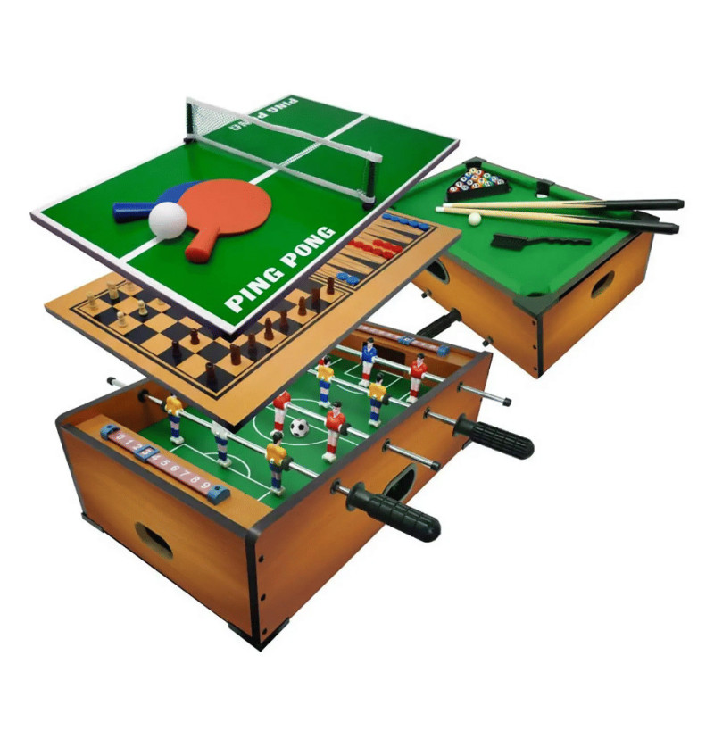 Calcetto-biliardo "6in1"