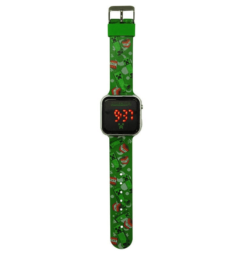 Minecraft orologio led