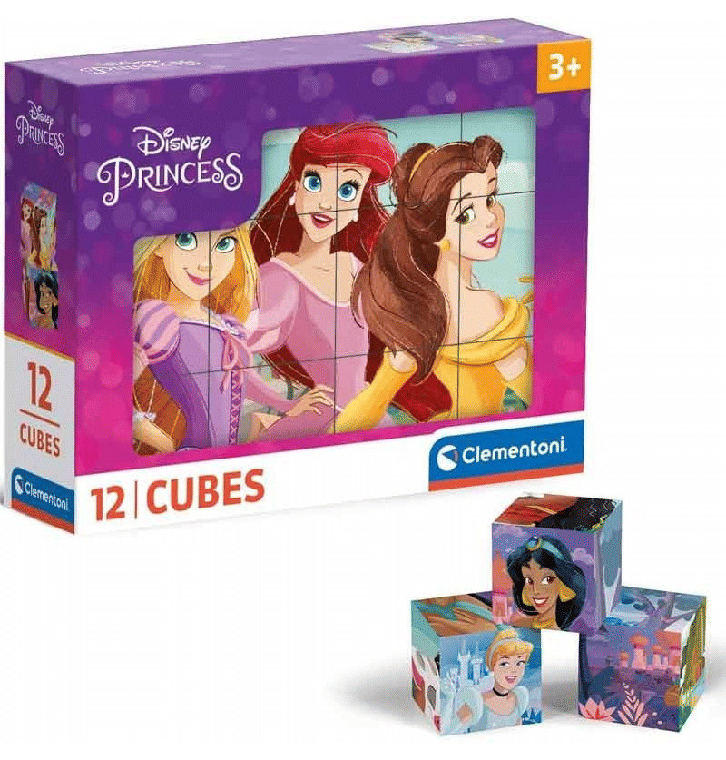 Cubi 12pz - Disney Princess