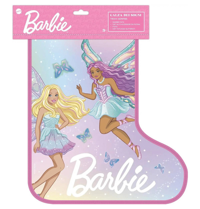 Calza Barbie Xmas socks 2026