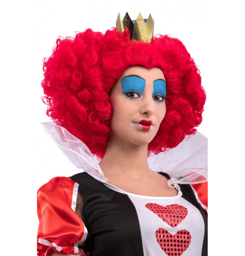 Parrucca regina di cuori