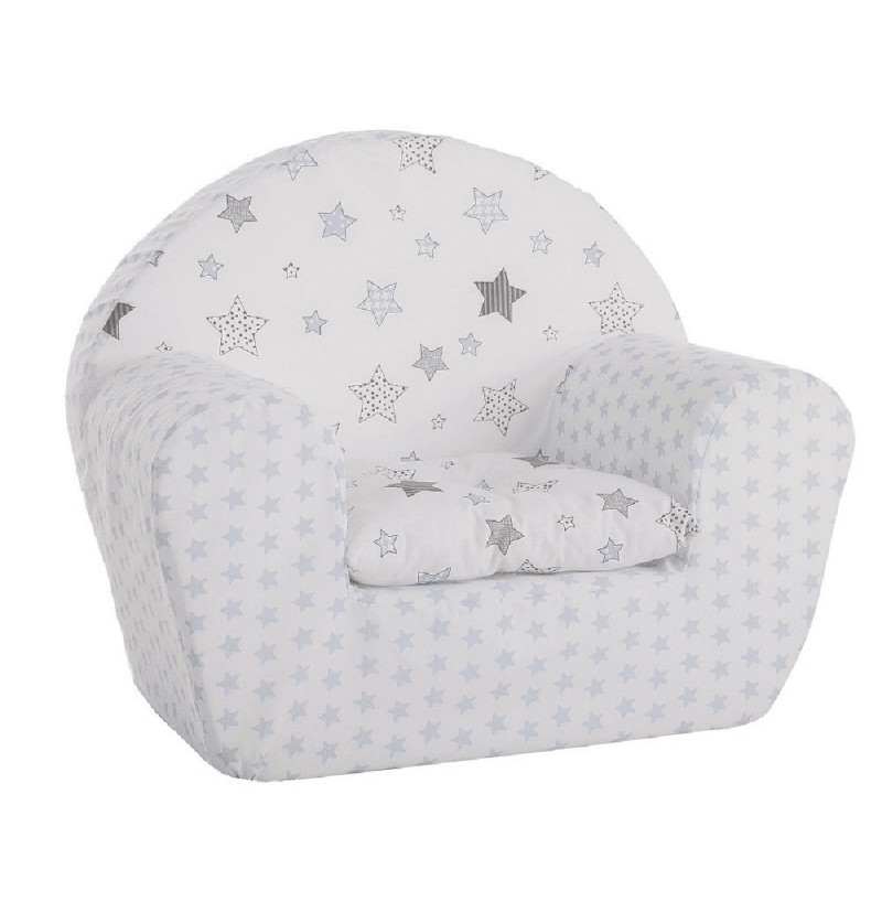 Poltroncina blu e stelle...