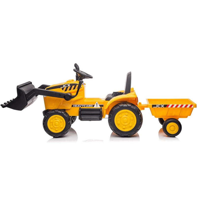 Cavalcabile trattore con ruspa