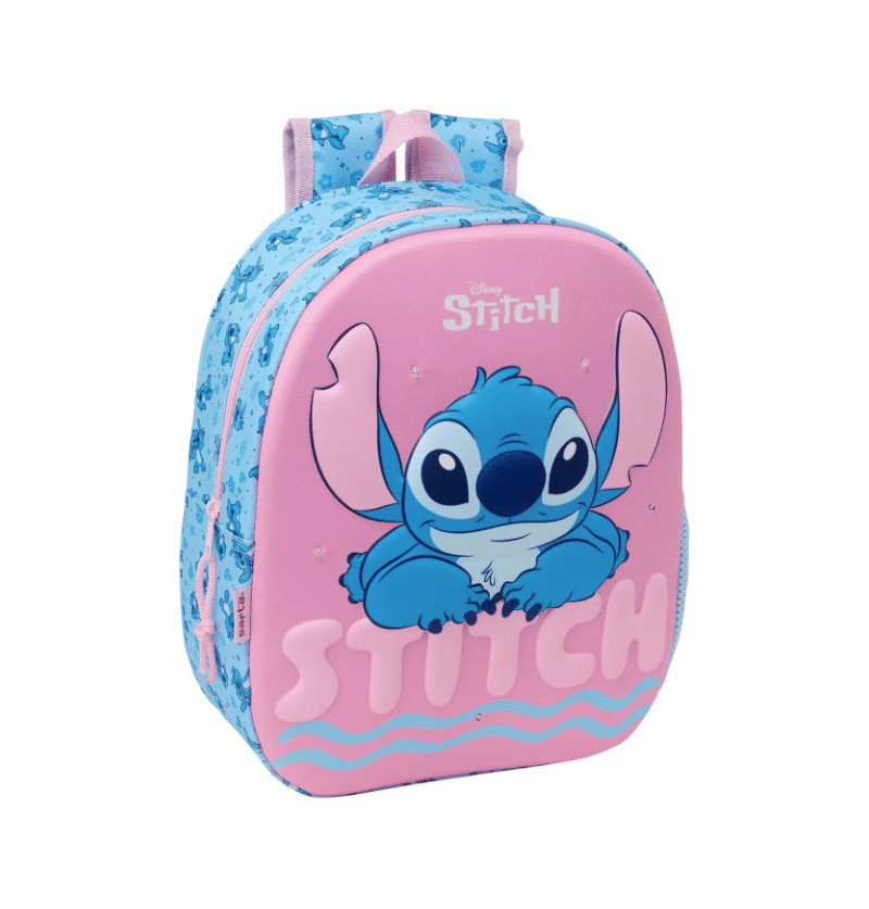 Zaino Asilo 3D con led Stitch