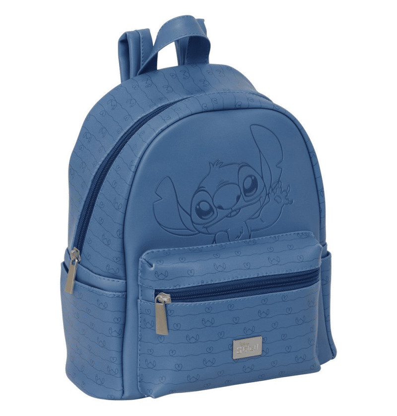 Zaino mini teen Stitch blu