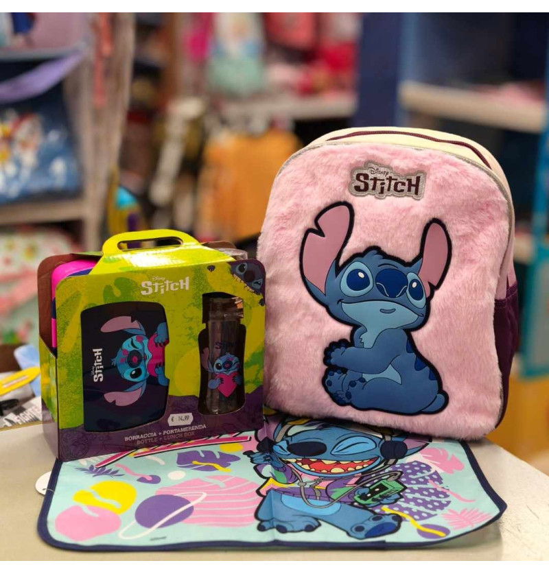 Set Asilo Stitch Rosa