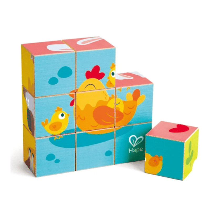 Puzzle a blocchi - Animali...