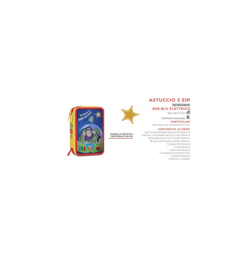Astucci 3 Zip Seven Toy...