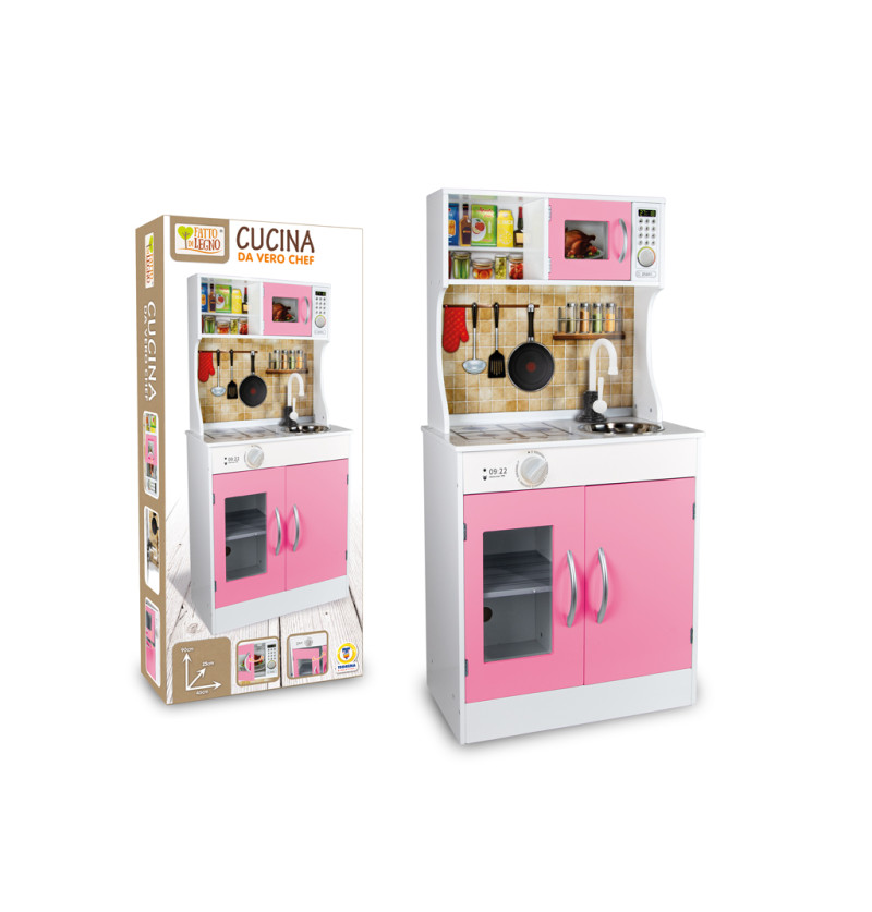 Cucina in legno cm 42x25x90h