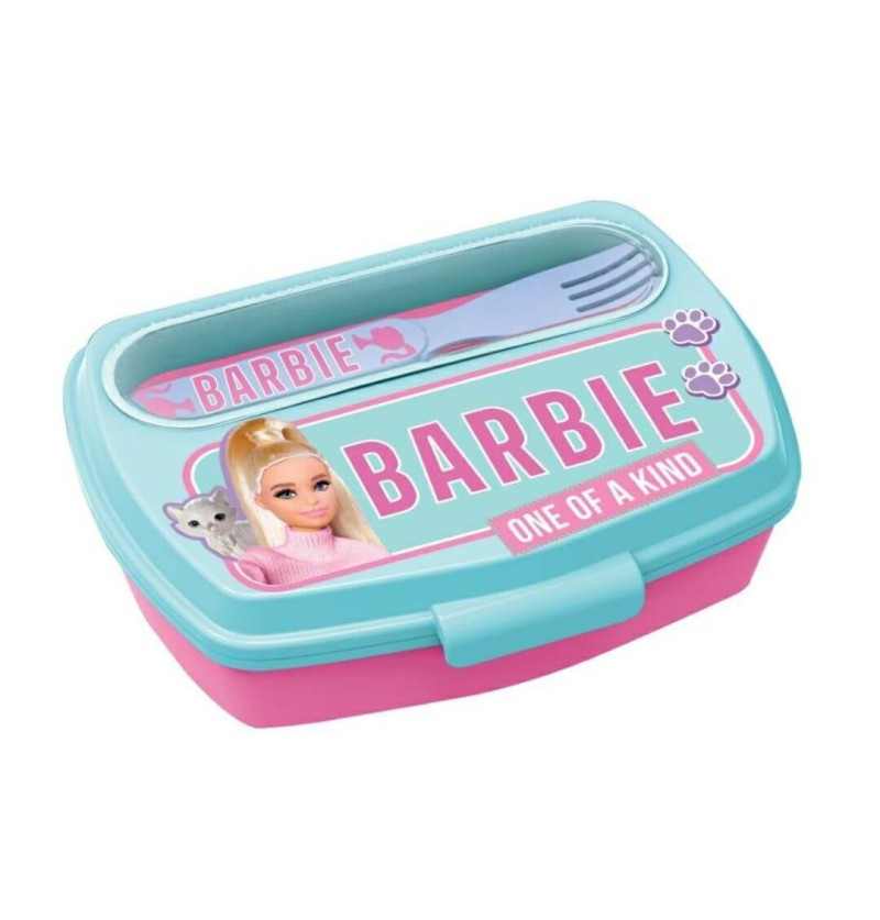 Portamerenda Barbie con Posate