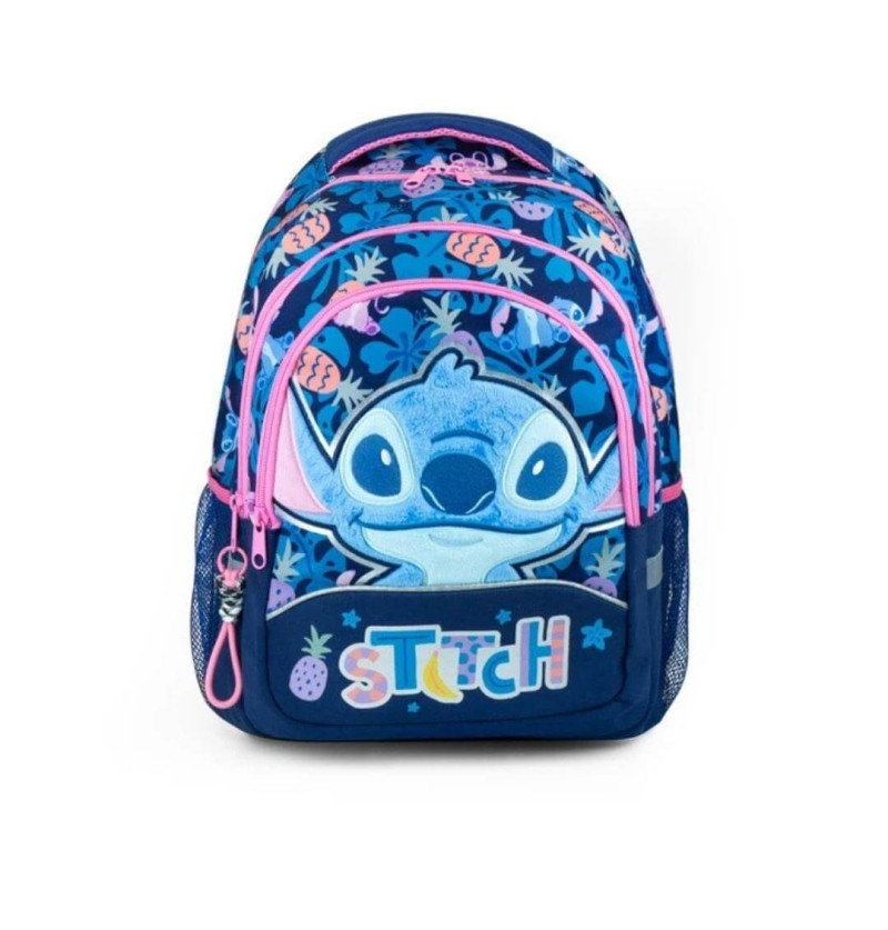 Zaino organizzato Stitch blu
