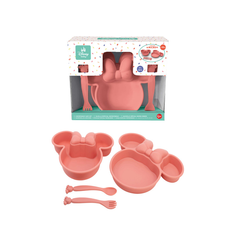 Minnie Gift Box 4 pz Piatti...